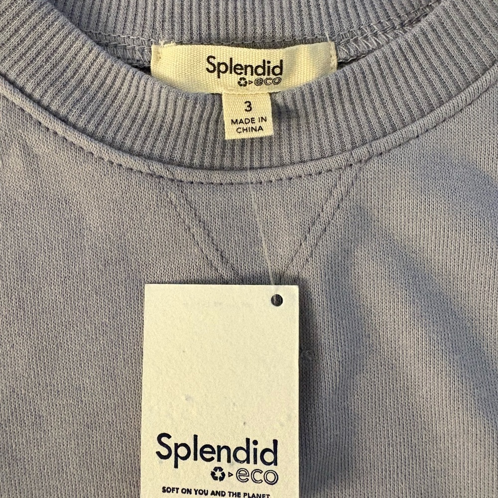 Splendid Lavender Sweatshirt - Picture 4 of 5